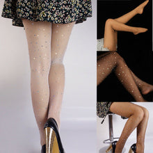 Charger l'image dans la galerie, LegFit™ - Collants Résille Nude À Strass