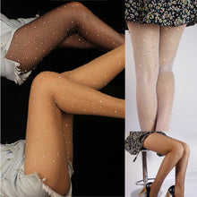 Charger l'image dans la galerie, LegFit™ - Collants Résille Nude À Strass